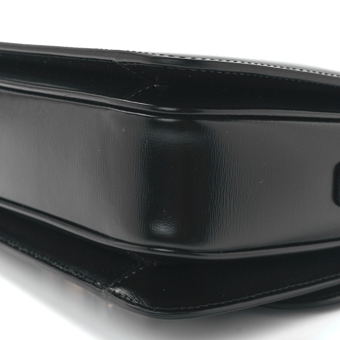 Shiny Calfskin Teen Triomphe Black