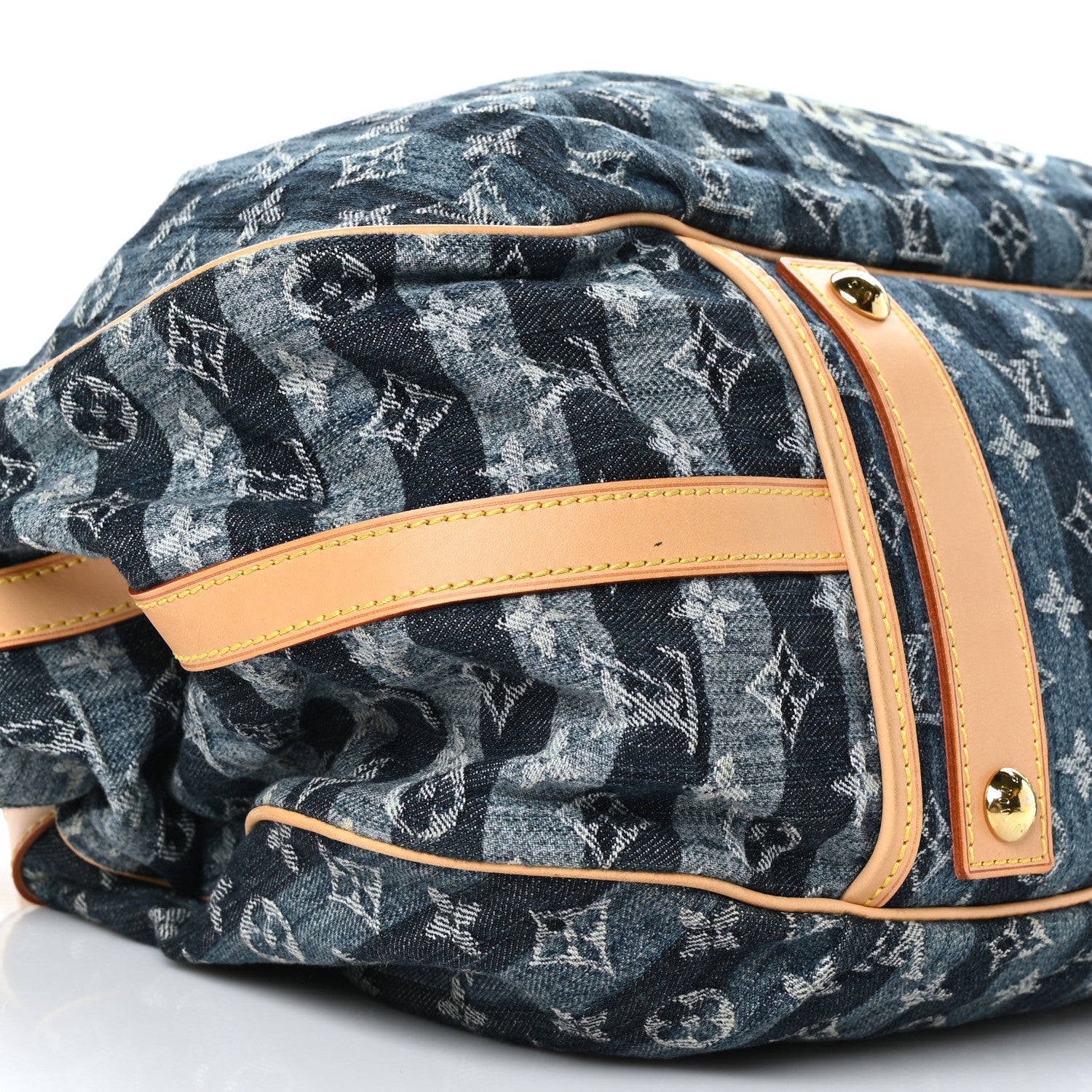 Louis Vuitton Denim Raye Cabas GM 9 of 11