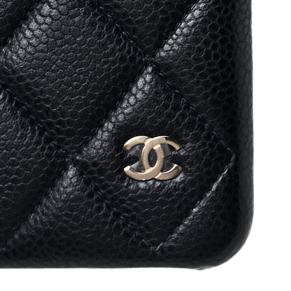 Chanel Caviar Quilted iPhone X Coco Tech Case Navy 8 of 8