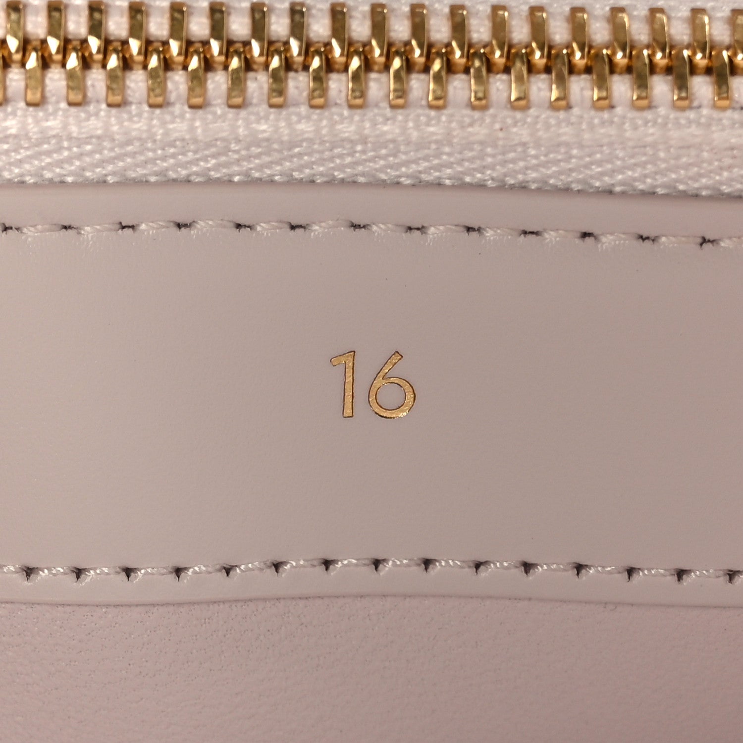 Celine Satinated Calfskin Small 16 Top Handle Bag Poudre 8 of 10
