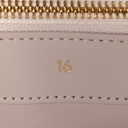 Celine Satinated Calfskin Small 16 Top Handle Bag Poudre 8 of 10