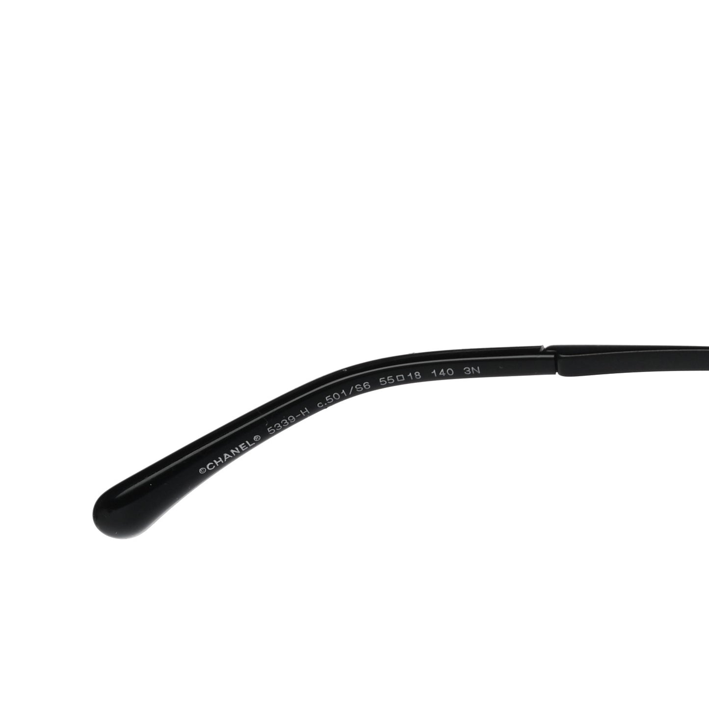 Acetate Butterfly Winter Pearl Sunglasses 5339-H Black