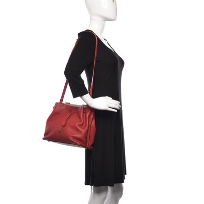 Mulberry Small Classic Grain Kensington Poppy Red 3 of 11