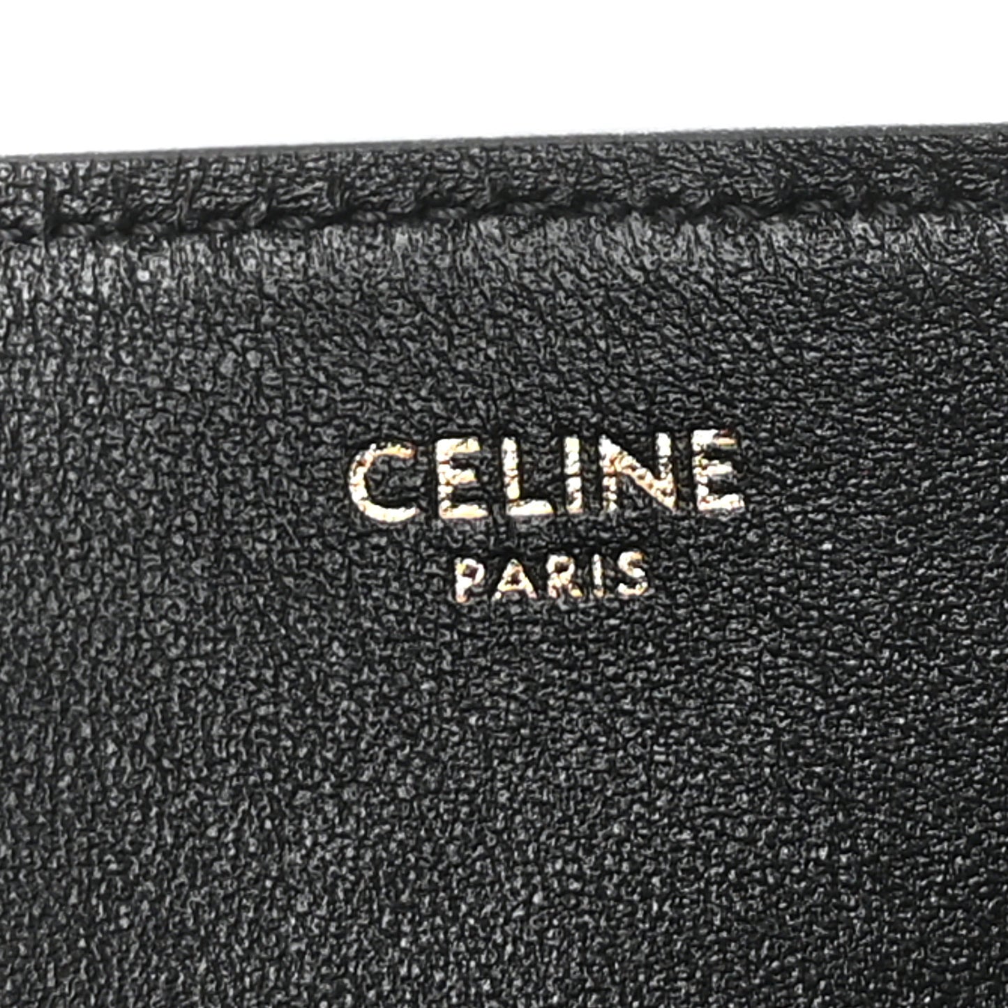 Smooth Calfskin Triomphe Small Louise Bag Black