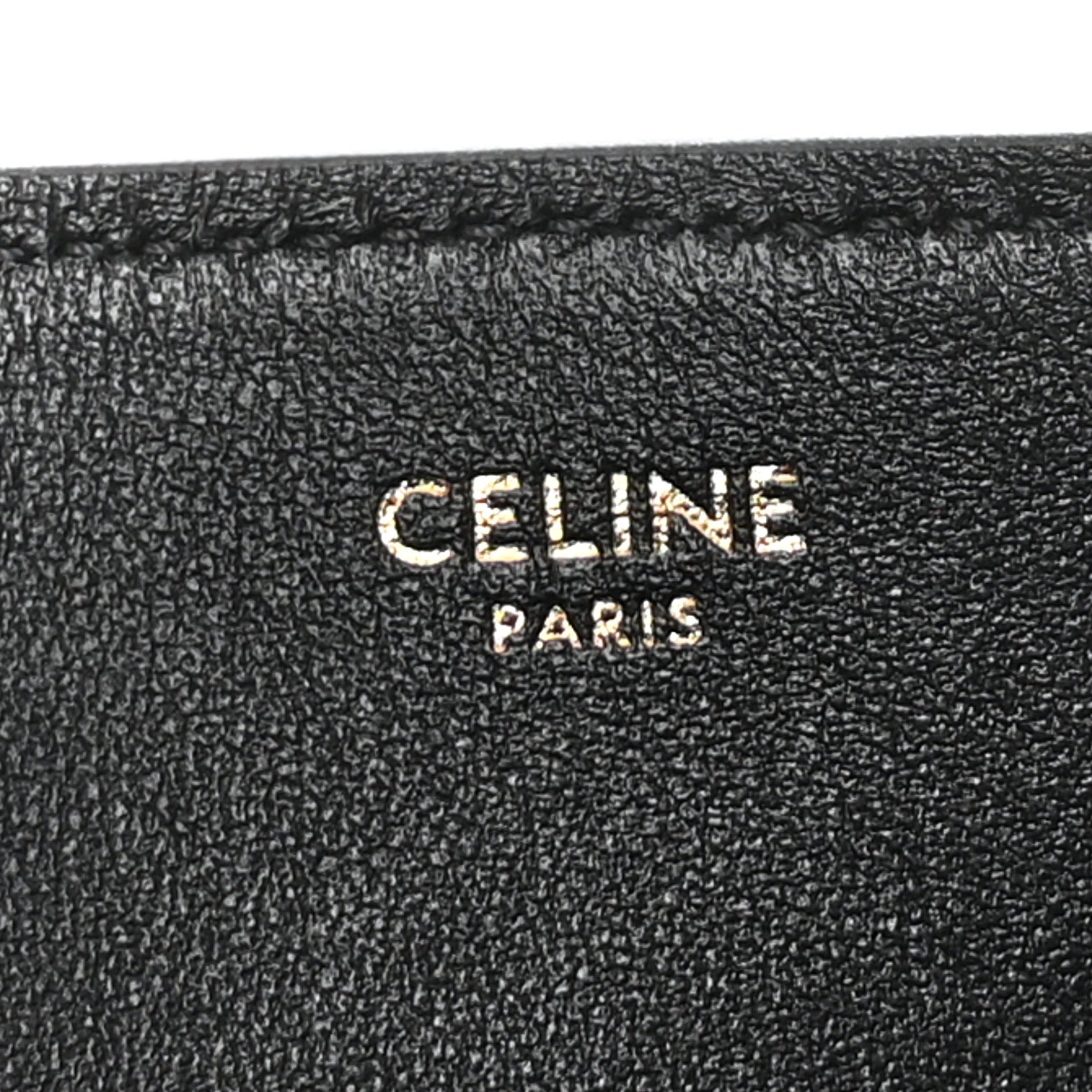 Celine Smooth Calfskin Triomphe Small Louise Bag Black 6 of 10