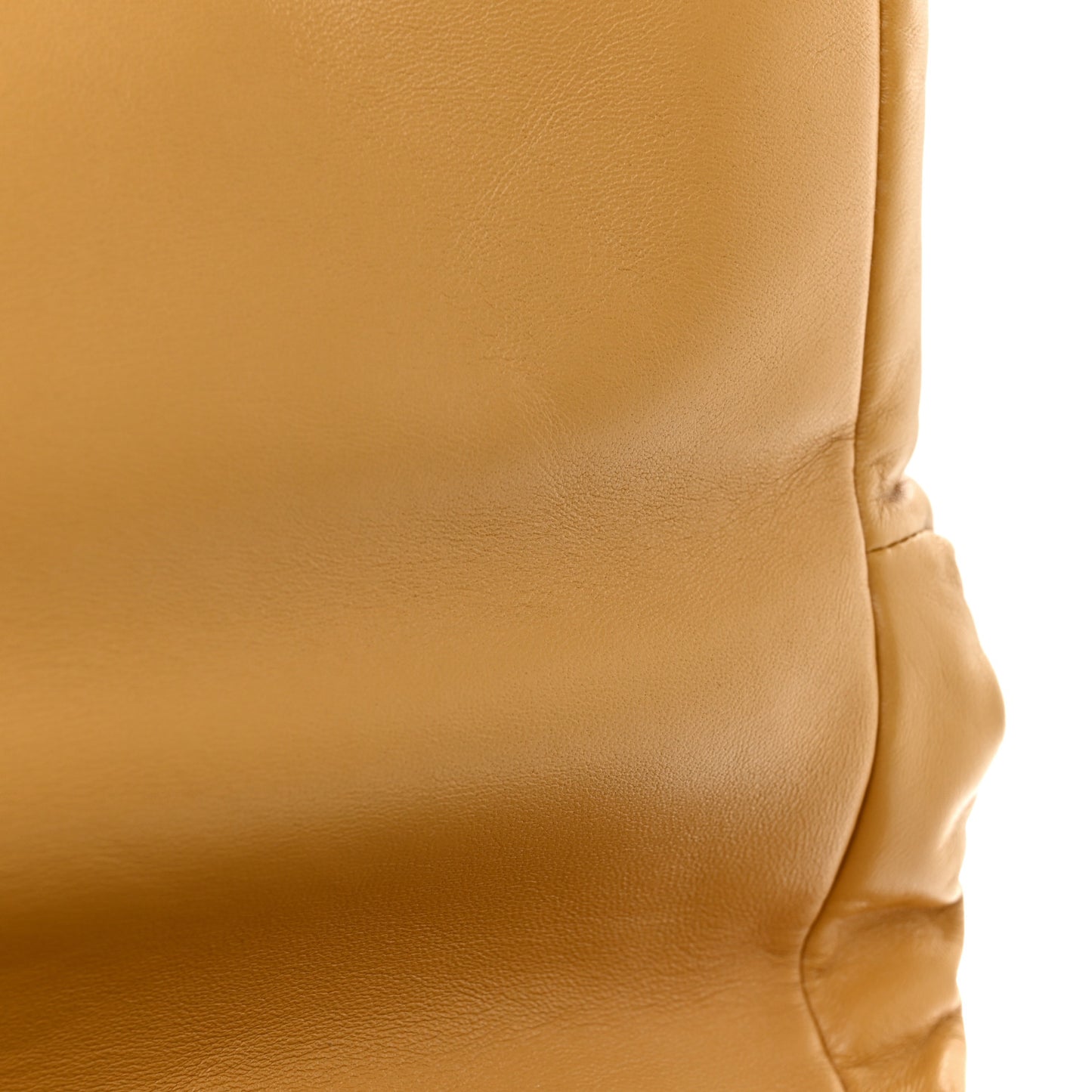 Lambskin Goya Puffer Bag Oak