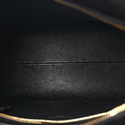 Saint Laurent Smooth Calfskin Monogram Cabas Black 5 of 10
