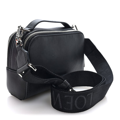 Loewe Satin Calfskin Mini Camera Bag Black 2 of 9