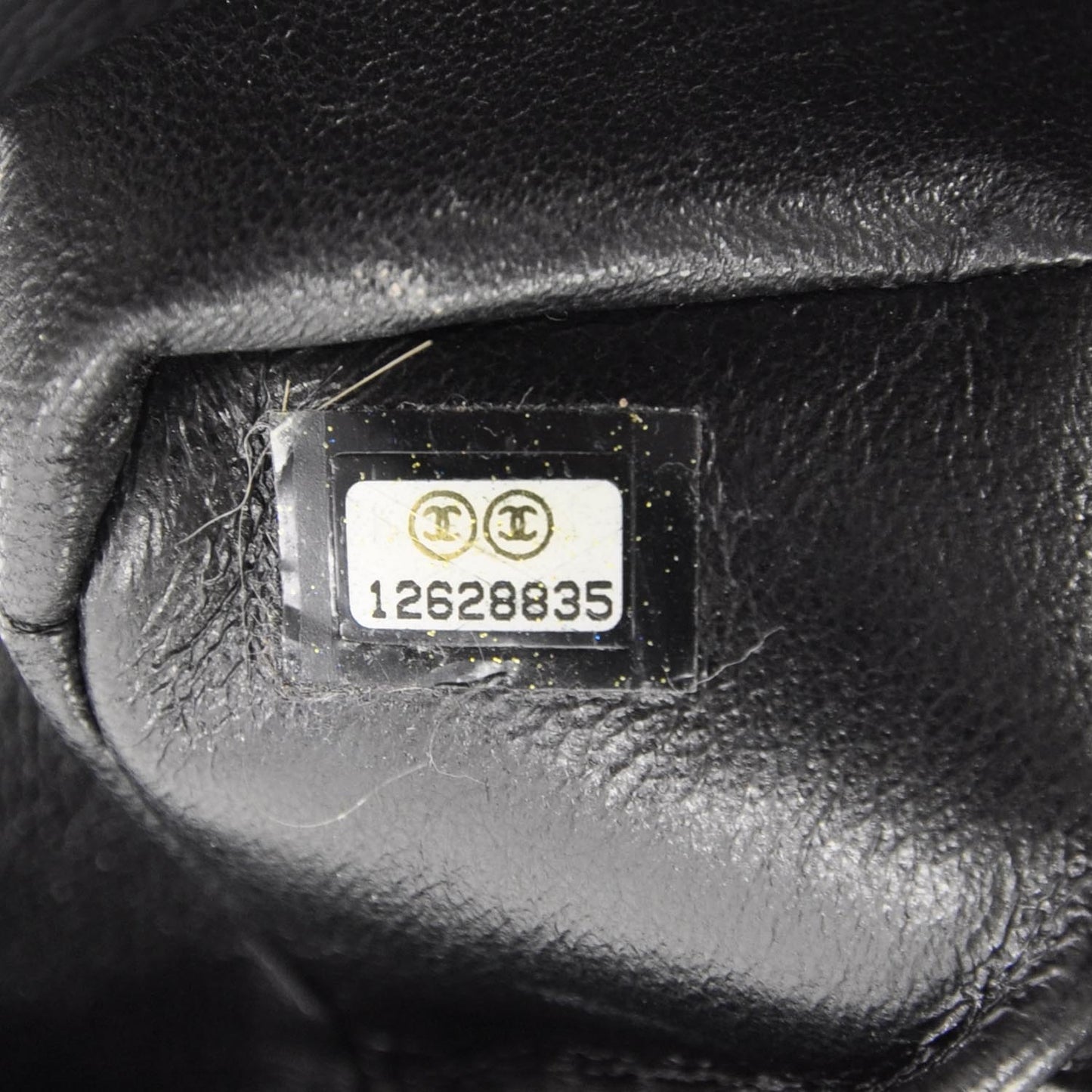 Caviar Jumbo Single Flap Black SHW