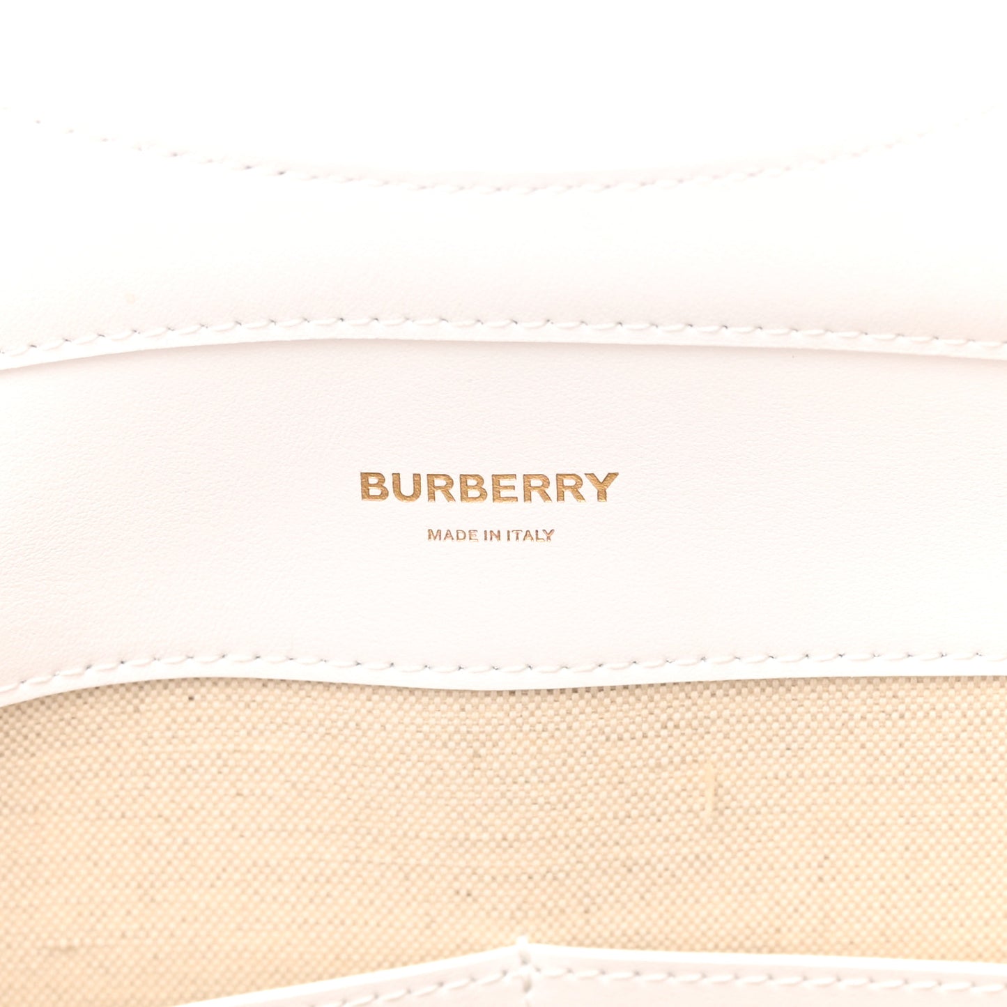 Monogram Canvas Smooth Calfskin Medium Pocket Bag White Beige