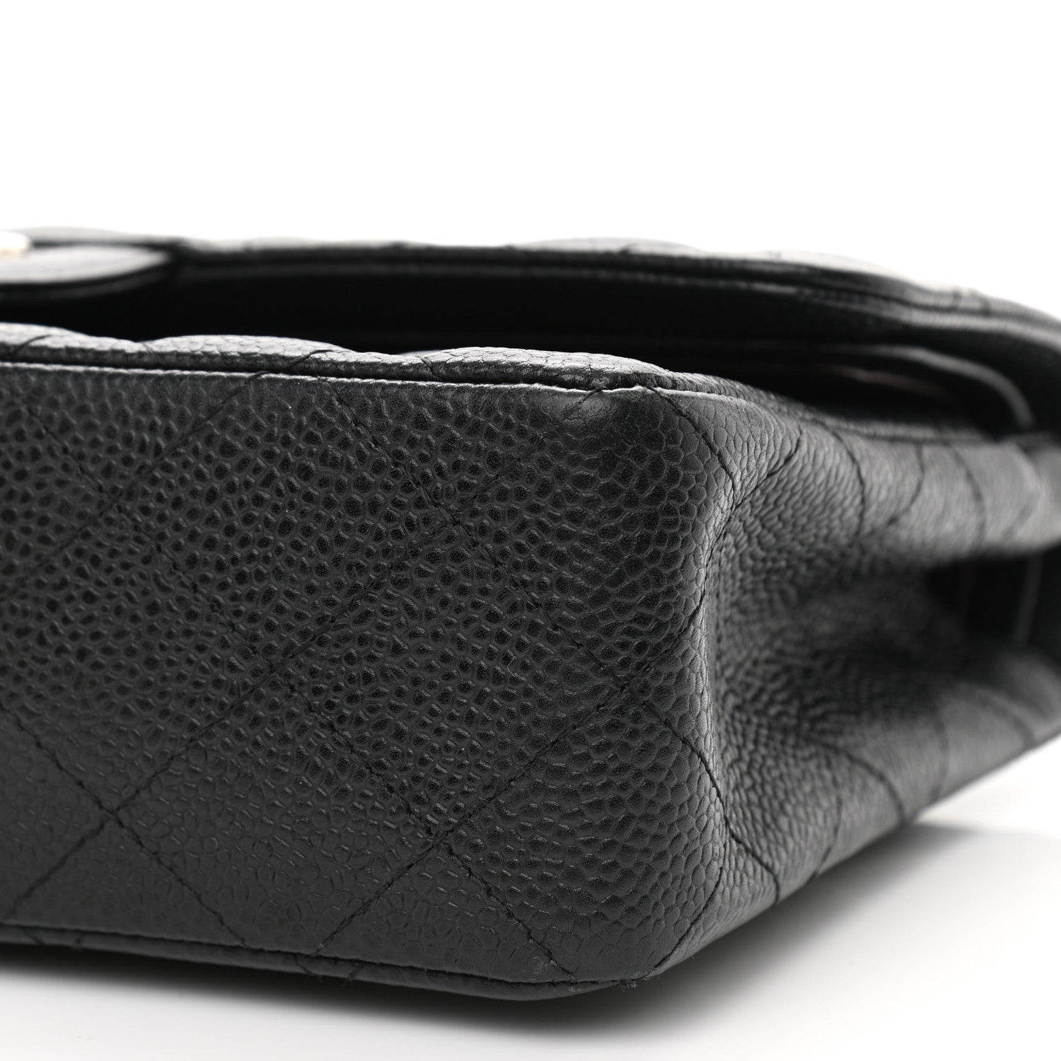 Chanel Caviar Quilted Small Double Flap Black 10 of 12