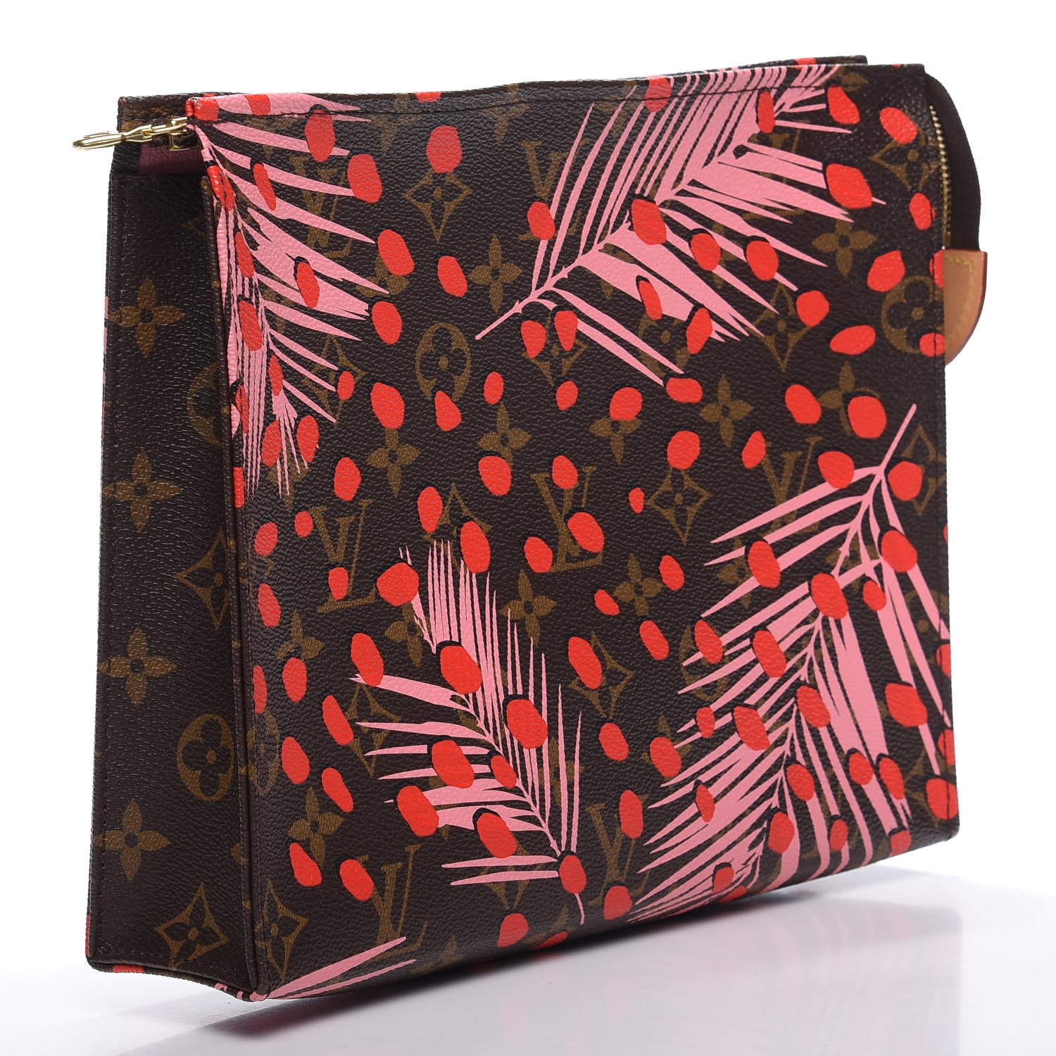 Louis Vuitton Monogram Jungle Dots Toiletry Pouch 26 Sugar Pink Poppy 3 of 19