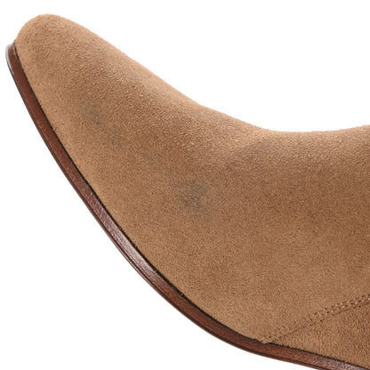 Saint Laurent Suede Blake Ankle Boots 37 New Sigaro 8 of 10