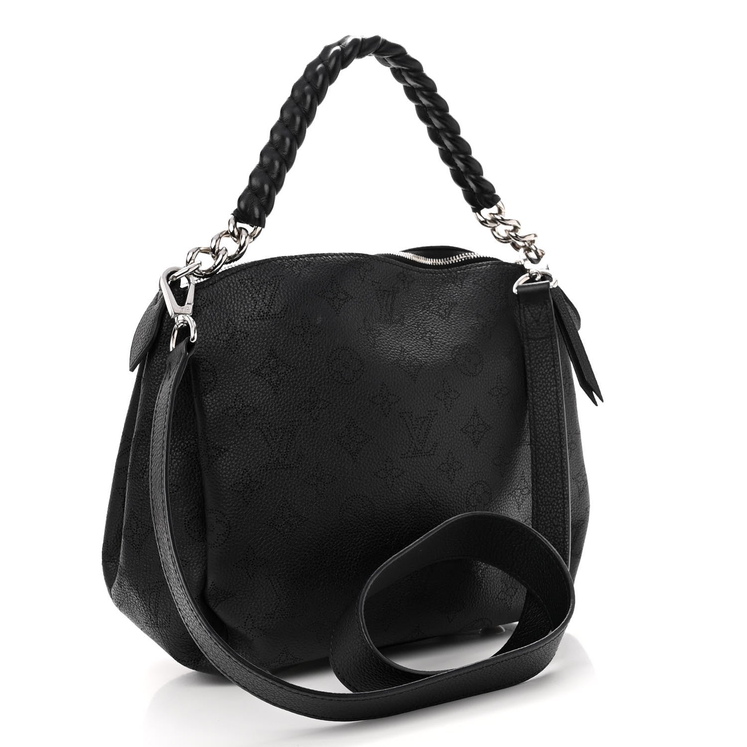 Louis Vuitton Mahina Babylone Chain BB Black 2 of 8