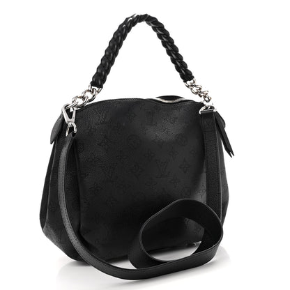 Louis Vuitton Mahina Babylone Chain BB Black 2 of 8