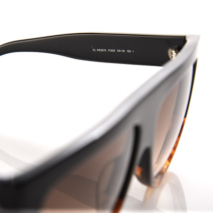 Celine Shadow Sunglasses CL 41026/S Black Havana 5 of 7