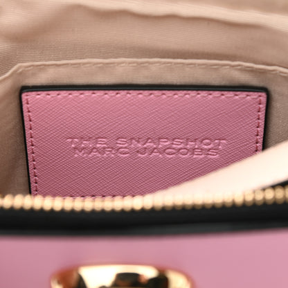 Marc Jacobs Saffiano Small Snapshot Camera Bag Pink Multicolor 6 of 10