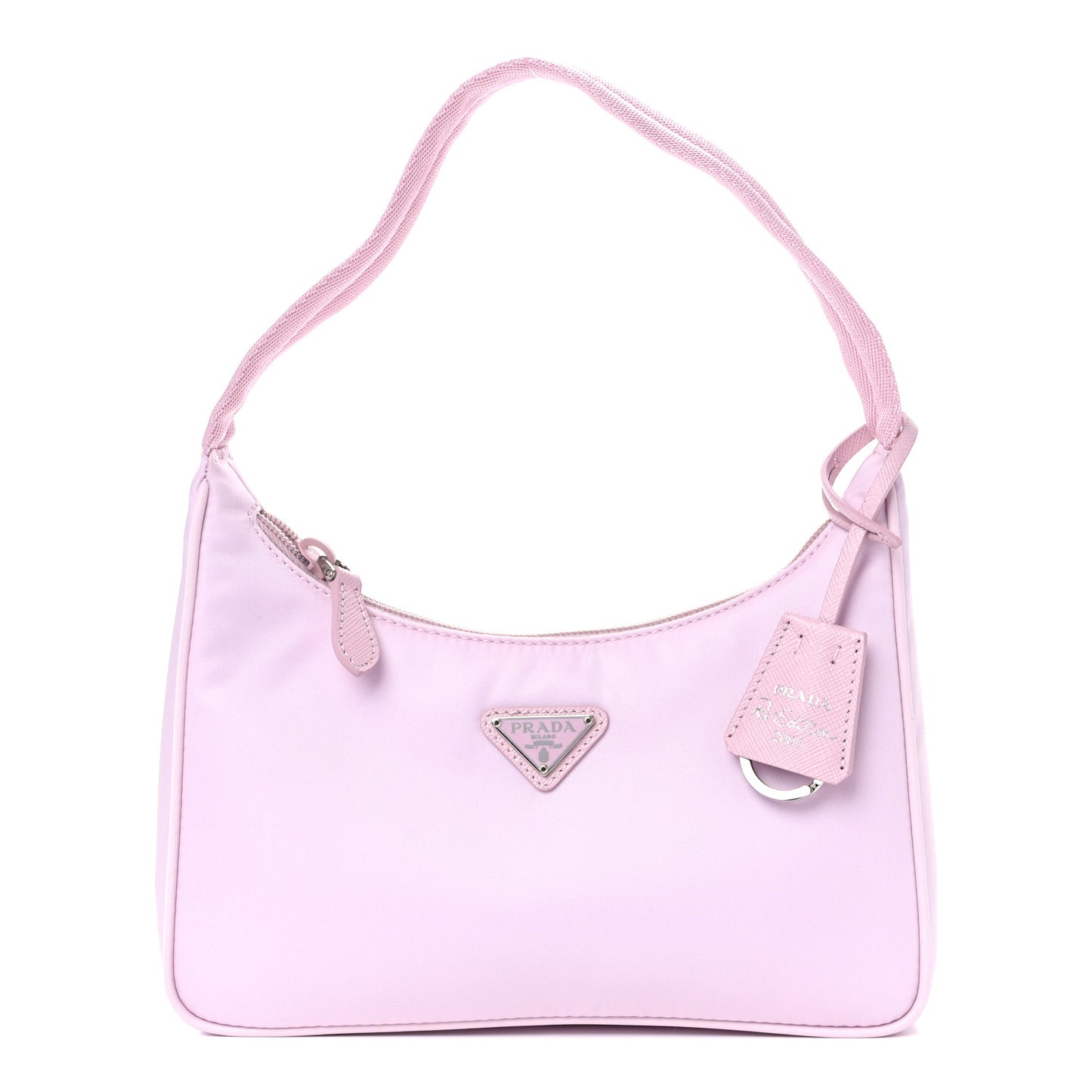 Tessuto Nylon Mini Re-Edition 2000 Bag Alabastro