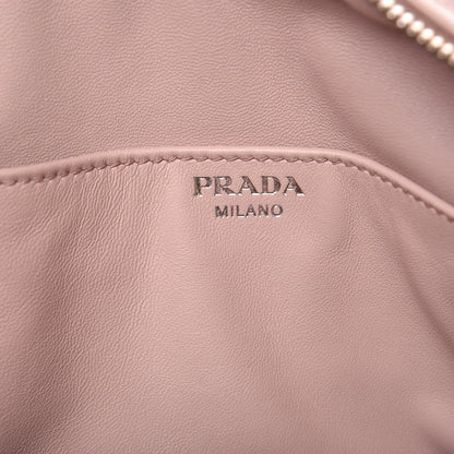 Prada Soft Calf Large Inside Tote Black Mughetto 7 of 13