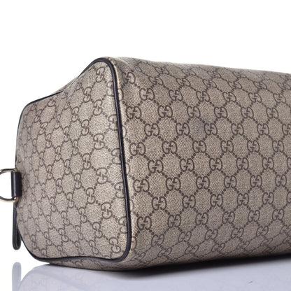 Gucci GG Plus Monogram Tattoo Heart Medium Joy Boston Dark Brown 8 of 12