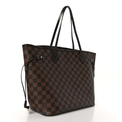 Louis Vuitton Damier Ebene Neverfull MM 3 of 10