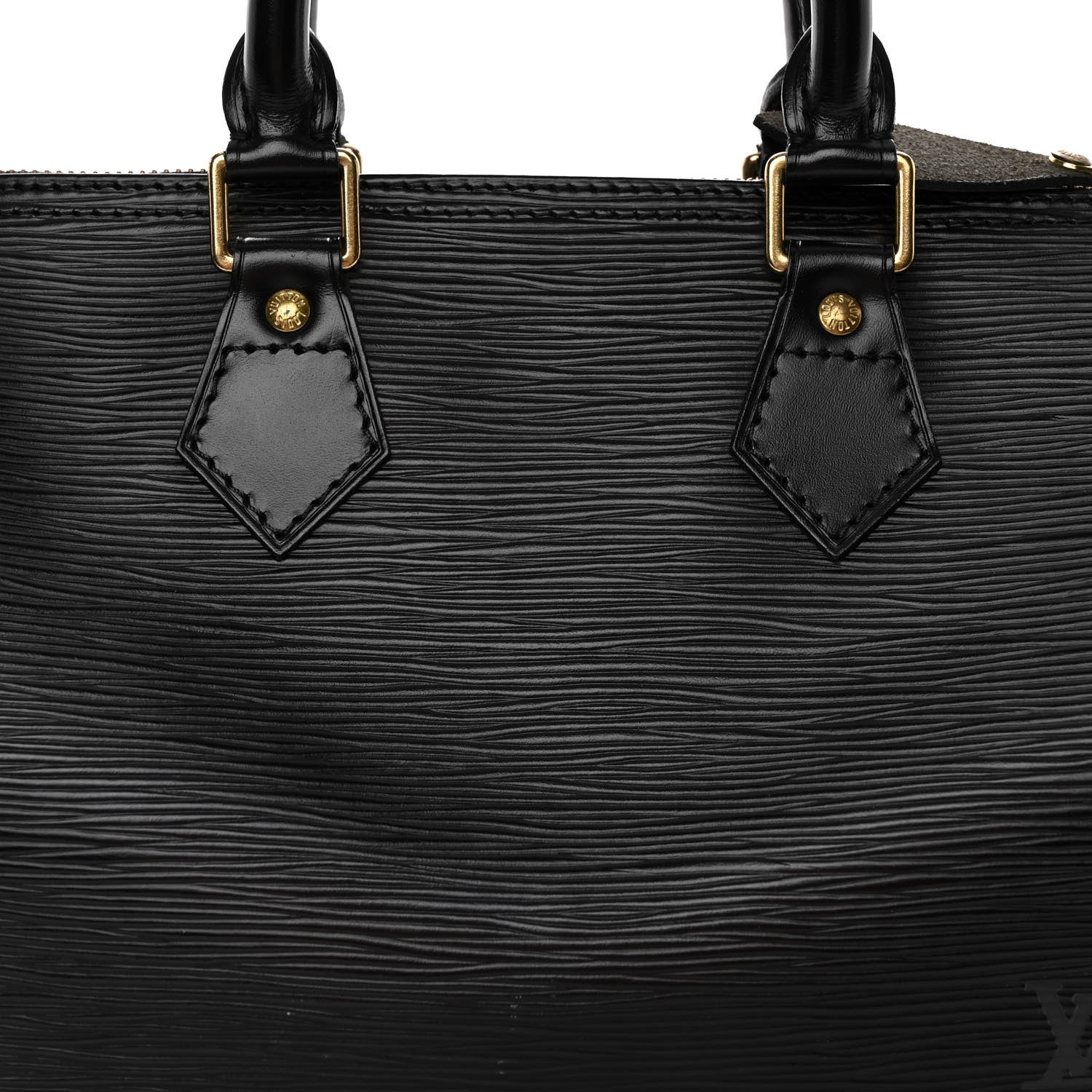 Louis Vuitton Epi Speedy 25 Black 8 of 10