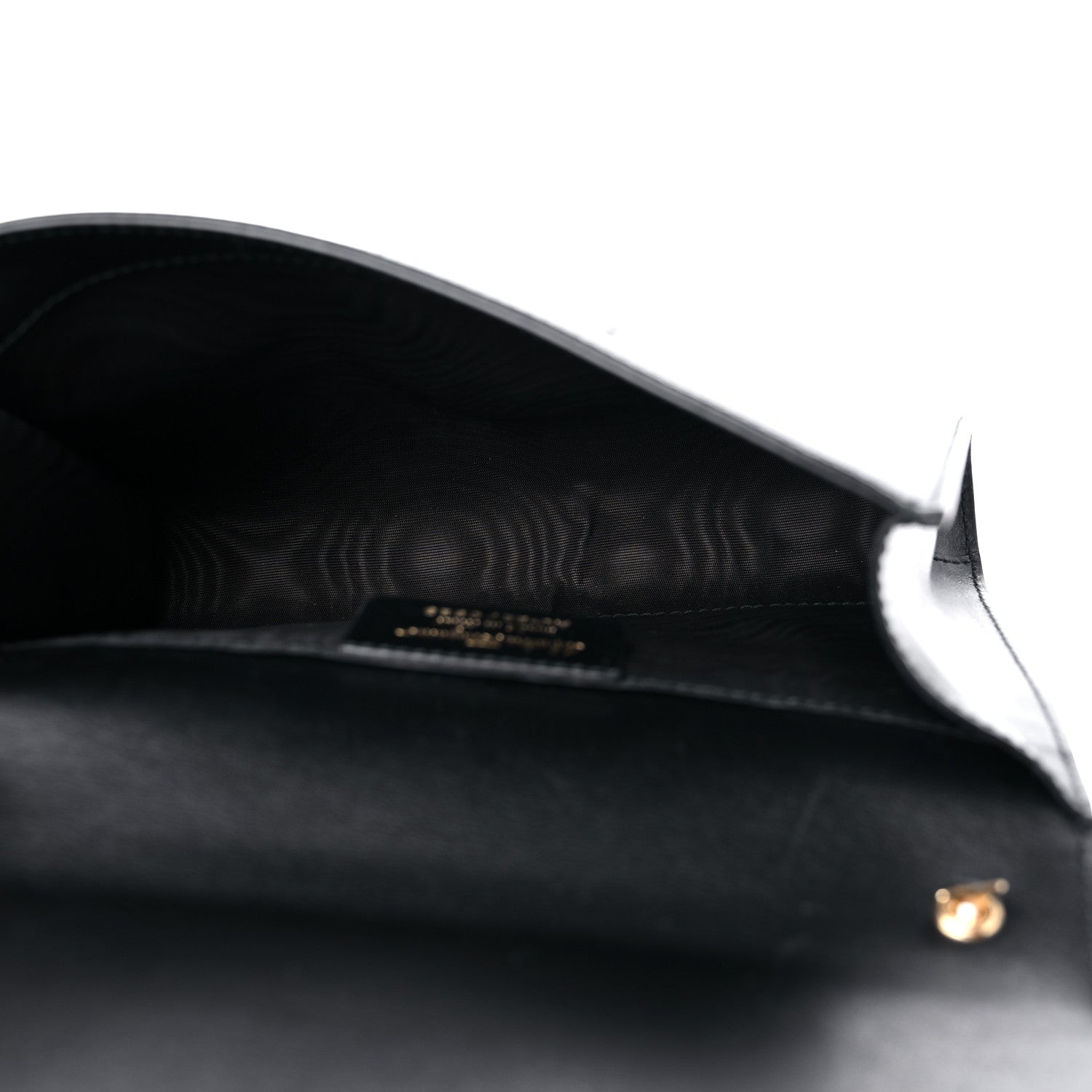 Salvatore Ferragamo Laser Cut Calfskin Vara Bow Shoulder Bag Black 5 of 9