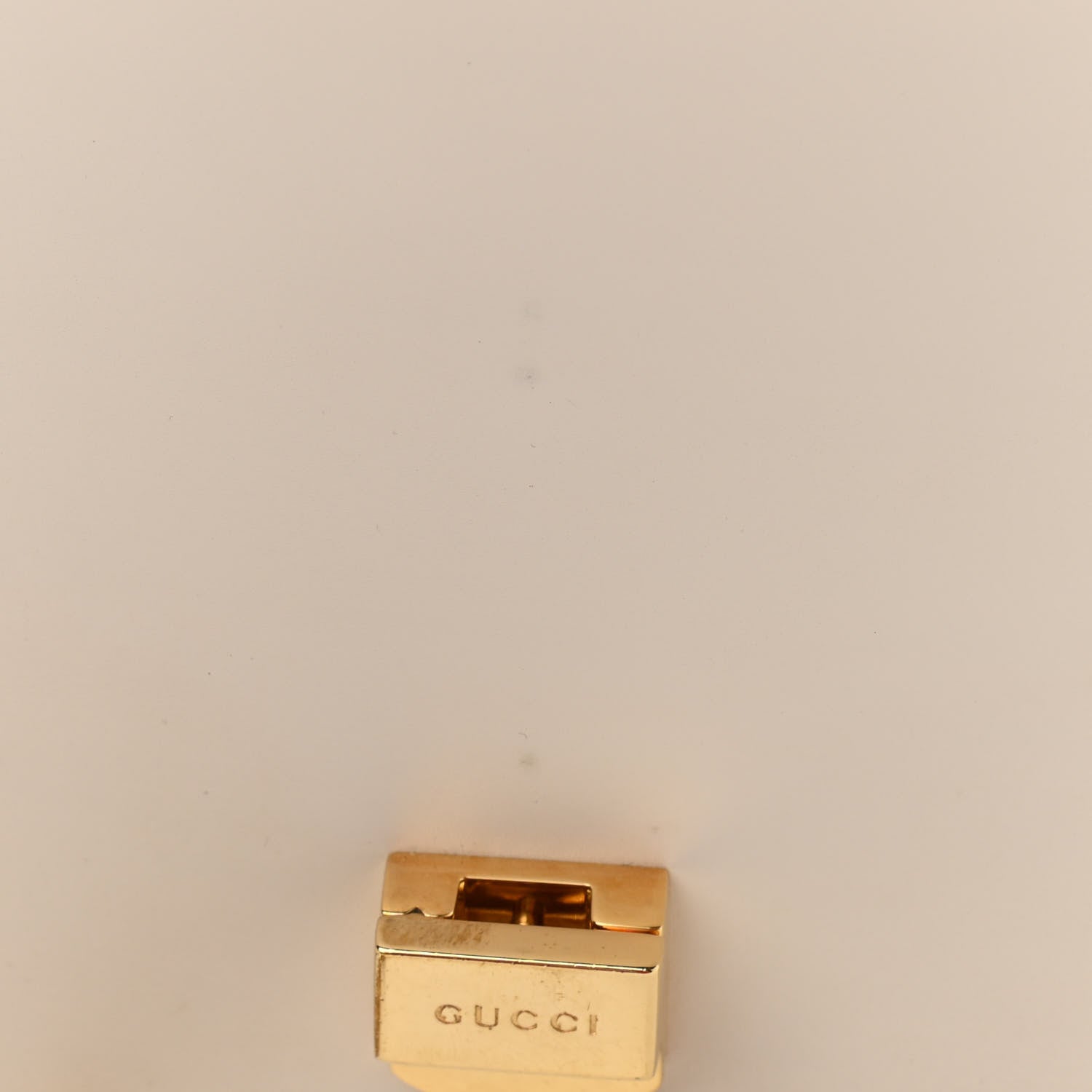 Gucci Calfskin Mini Sylvie Chain Shoulder Bag White 12 of 14