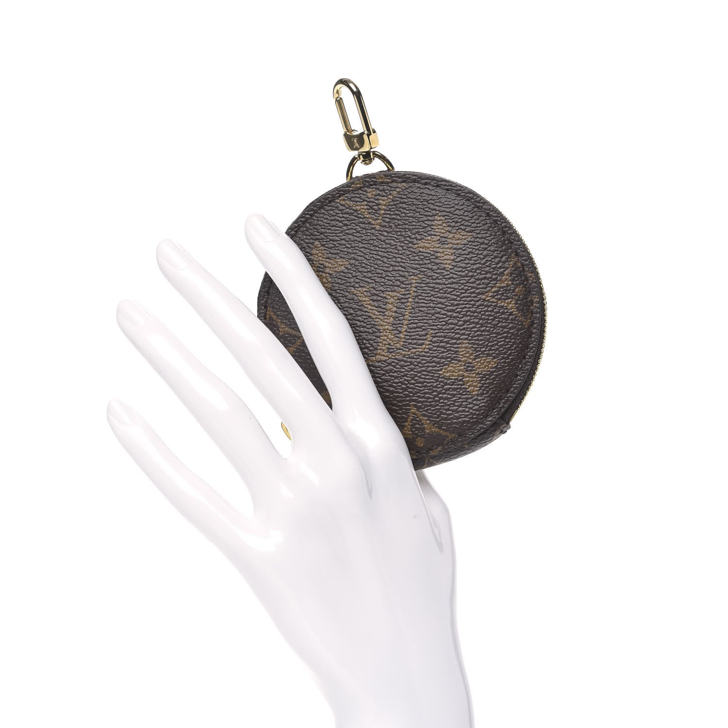 Louis Vuitton Monogram Multi Pochette Accessories Round Coin Purse 2 of 7
