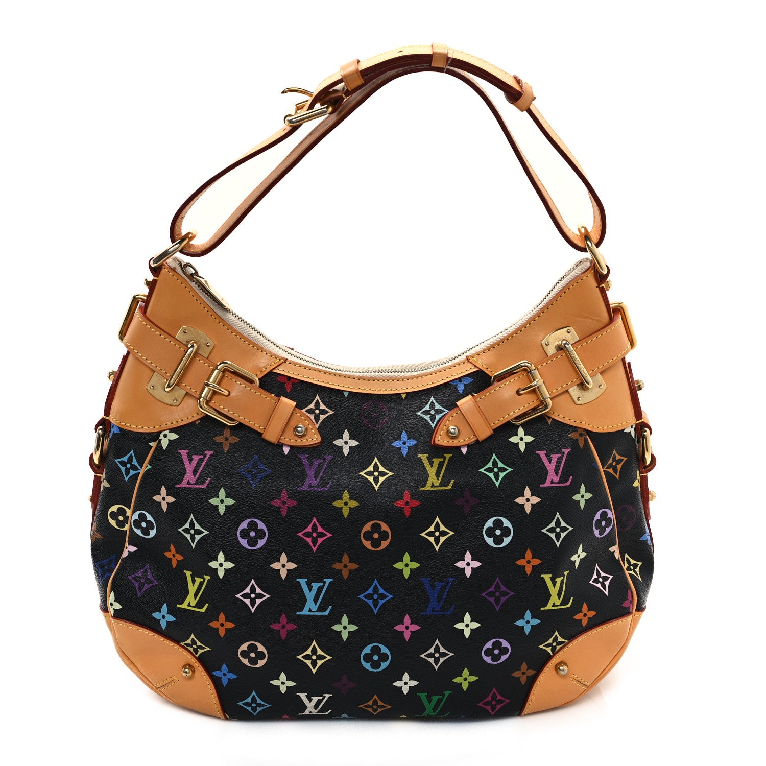 Louis Vuitton Monogram Multicolor Greta Black 1 of 11