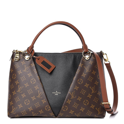Louis Vuitton Monogram V Tote MM Black 1 of 10