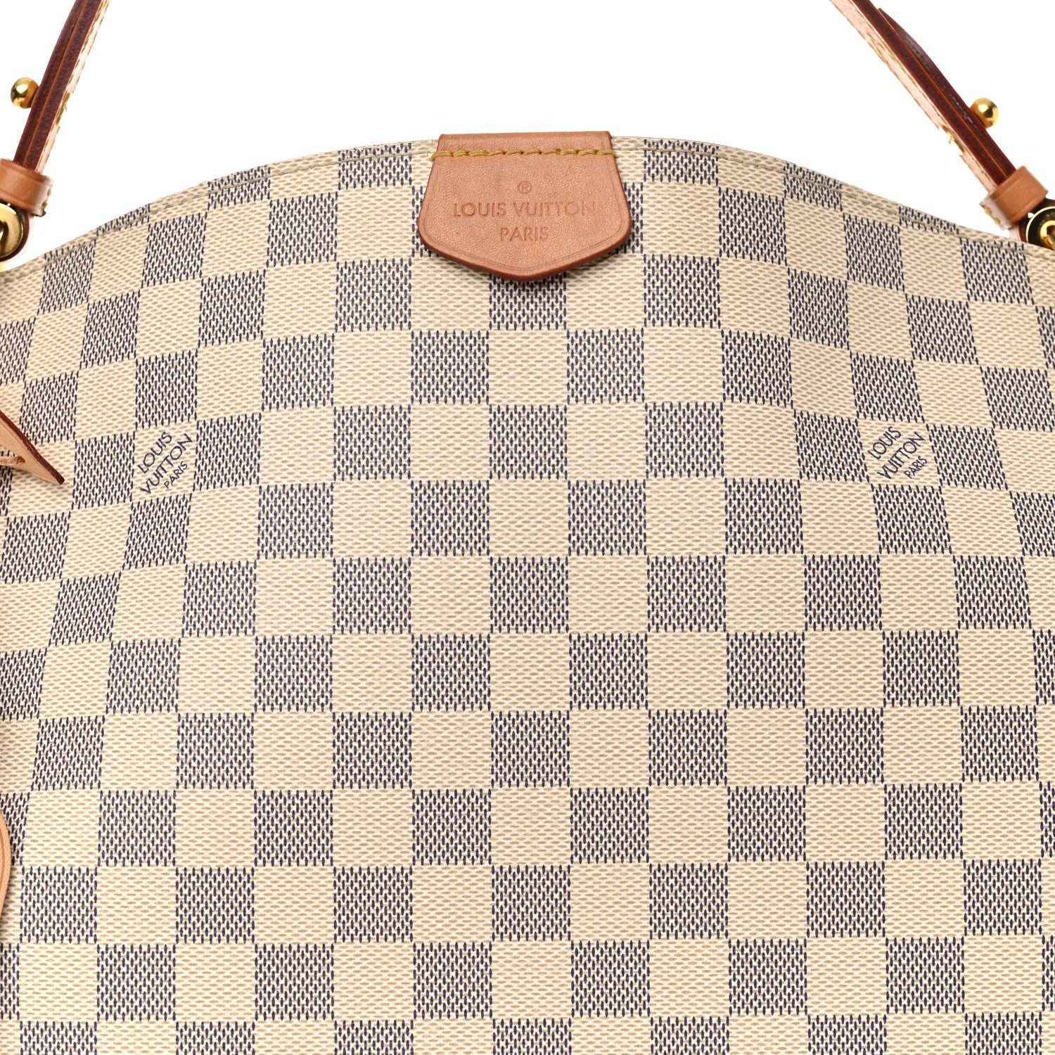 Louis Vuitton Damier Azur Graceful PM Rose Ballerine 7 of 13
