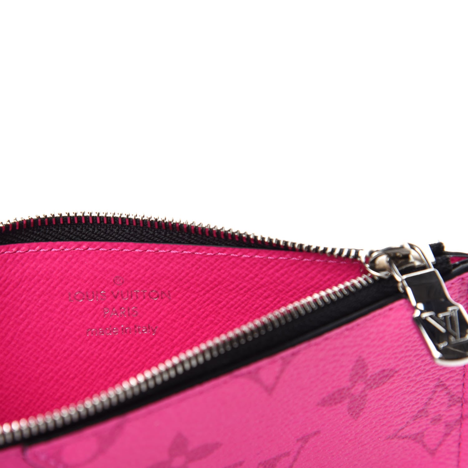 Louis Vuitton Taigarama Coin Card Holder Fuchsia 6 of 7