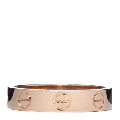 Cartier 18K Yellow Gold 3.5mm LOVE Wedding Band Ring 48 4.5 1 of 5