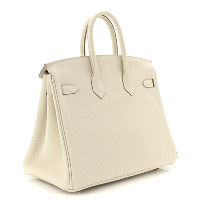 Hermes Togo Birkin 25 Craie 3 of 11