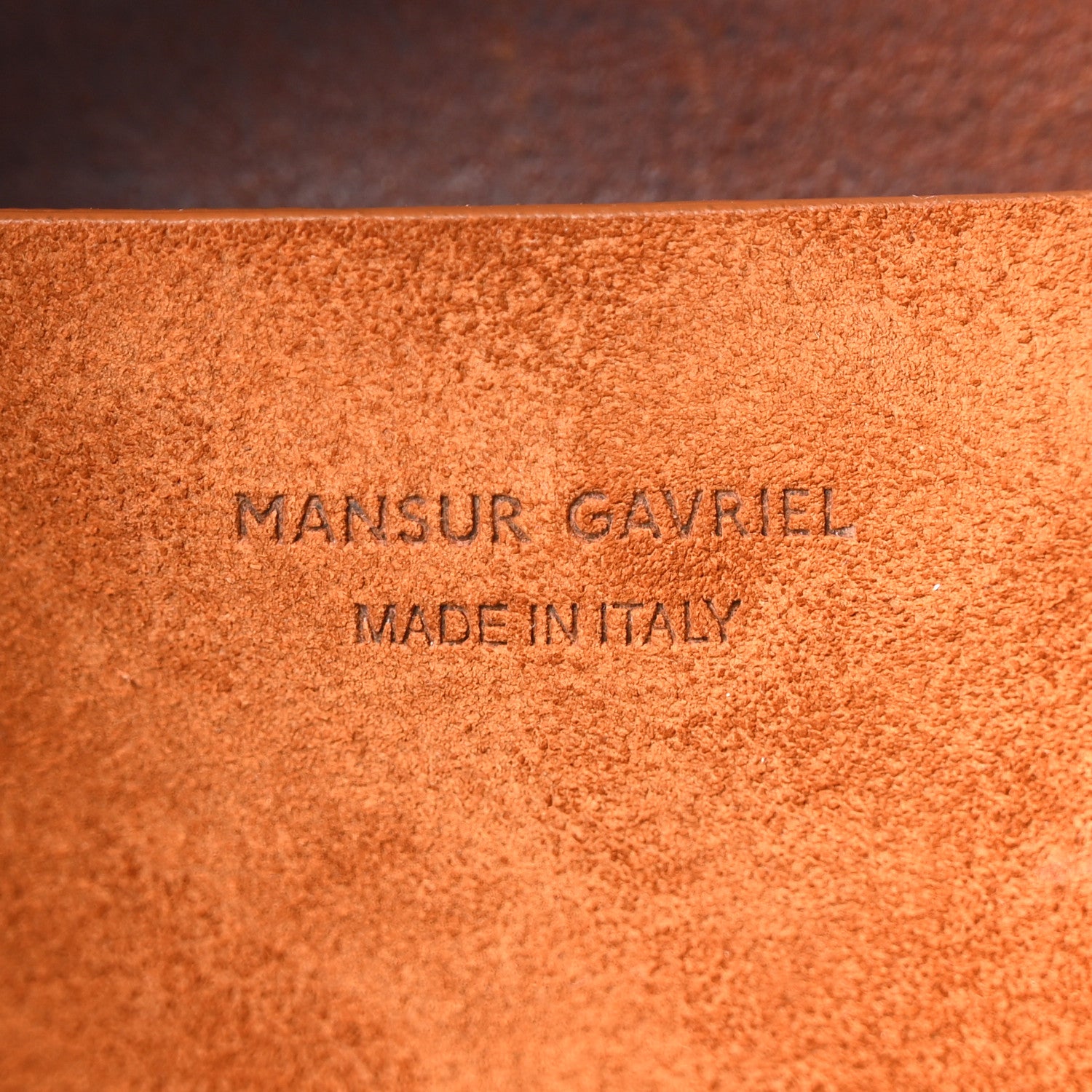 Mansur Gavriel Suede Everyday Cabas Saddle 6 of 9