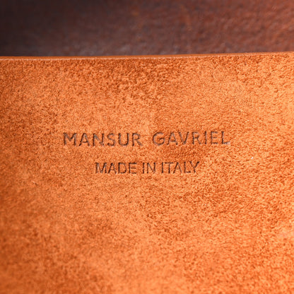 Mansur Gavriel Suede Everyday Cabas Saddle 6 of 9