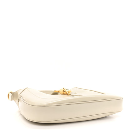 Gucci Boarded Dyana Lux Calfskin Small Jackie 1961 Hobo Mystic White 4 of 12