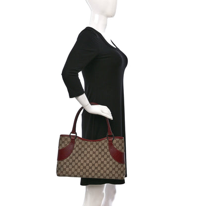 Gucci Monogram Shoulder Bag Red 2 of 9