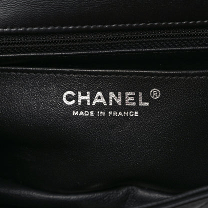 Chanel Lambskin Quilted Mini Rectangular Flap Black 6 of 10