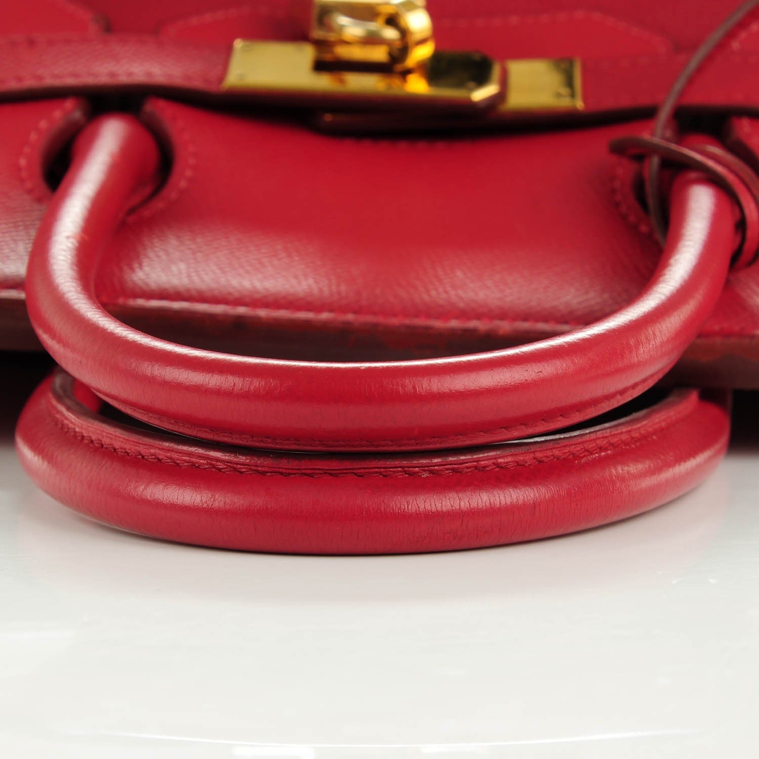Hermes Courchevel HAC Birkin 32 Rouge 8 of 29