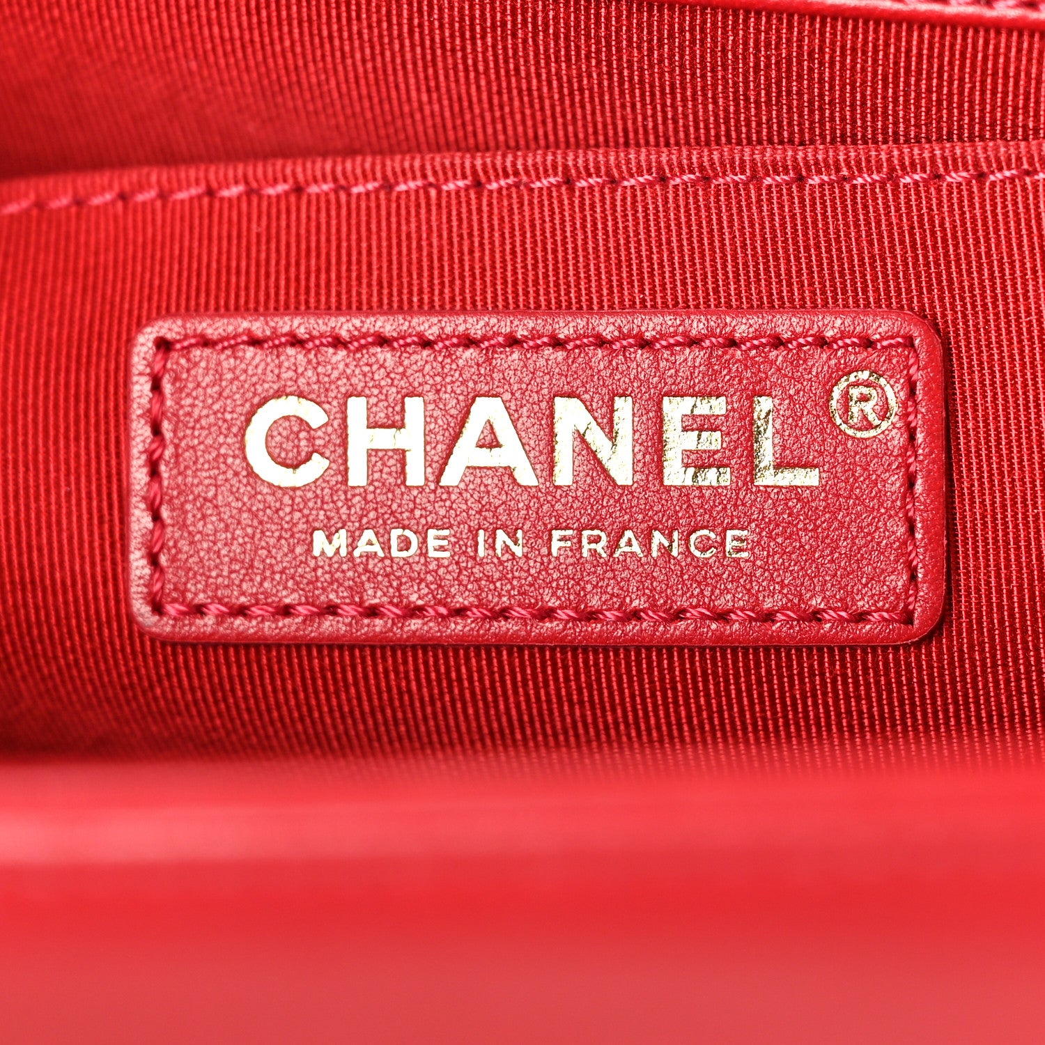 Chanel Calfskin Medium Boy Logo Top Handle Flap Red 6 of 10