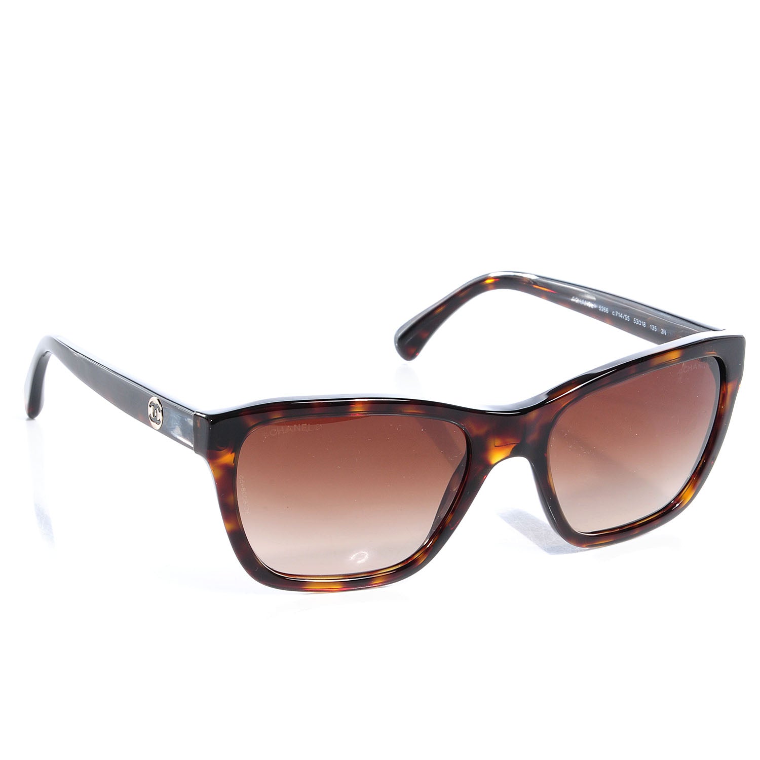 Chanel Tortoise CC Sunglasses 5266 3 of 5