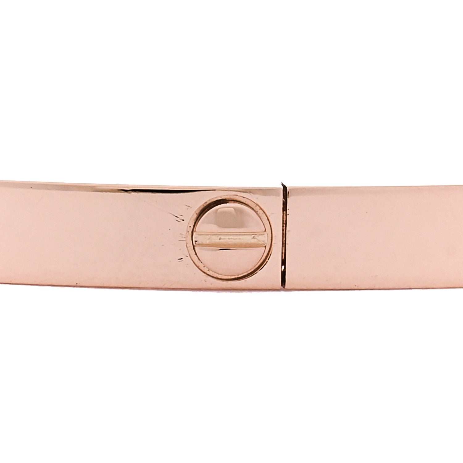 Cartier 18K Pink Gold Small LOVE Bracelet 19 4 of 6