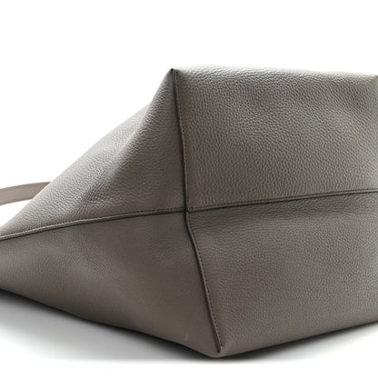 The Row Grained Calfskin Large N/S Park Tote French Grey 8 of 9