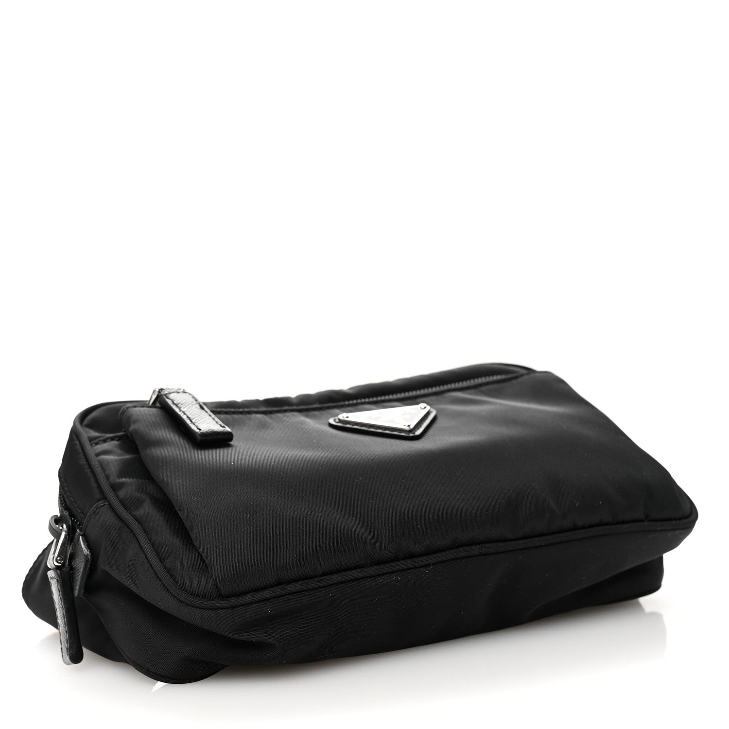 Prada Re-Nylon Saffiano Belt Bag Black 4 of 11