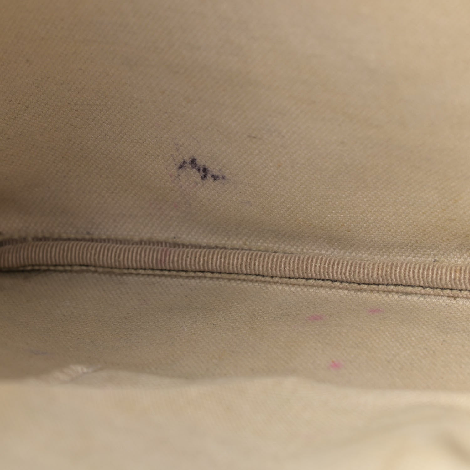 Gucci GG Plus Monogram Large Flat Messenger Bag Beige Blue 7 of 12