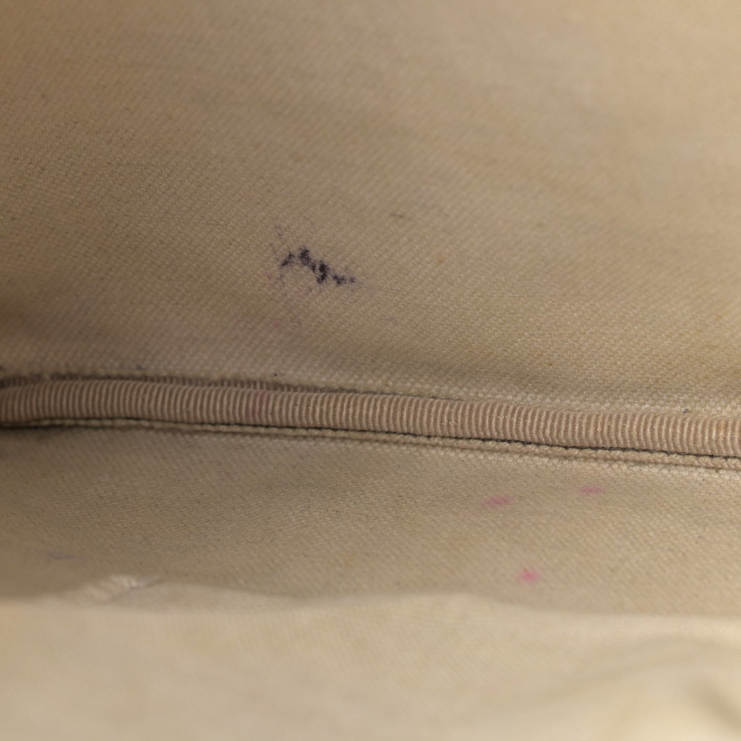 GG Plus Monogram Large Flat Messenger Bag Beige Blue