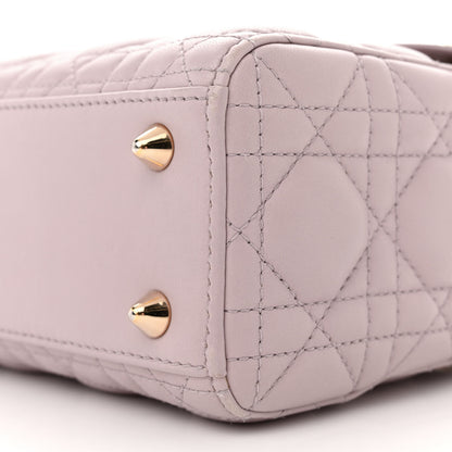 Christian Dior Lambskin Cannage Small My ABCDior Lady Dior Light Pink 9 of 17