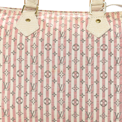 Louis Vuitton Mini Lin Croisette Speedy 30 Rouge 18 of 18